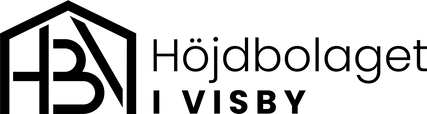 Logga för höjdbolaget i Visby